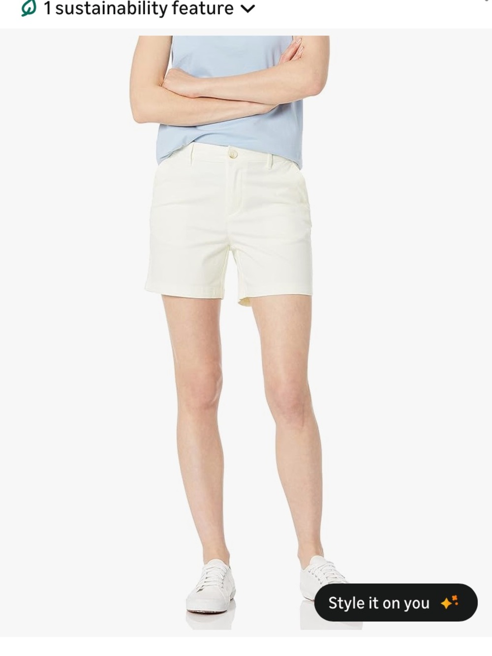 Women's Cream Casual Shorts never worn